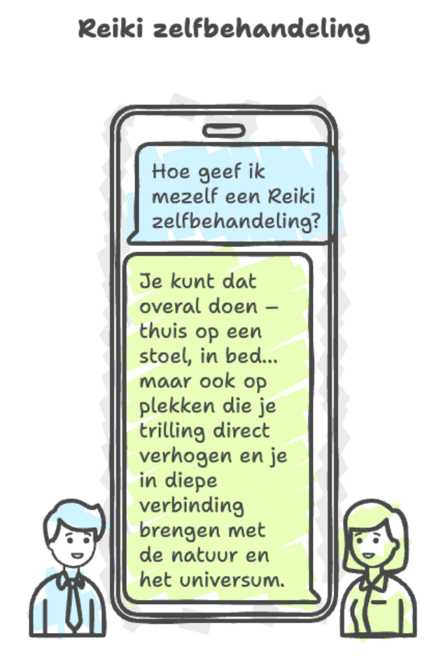 Reiki zelfbehandeling Reiki zelfbehandeling